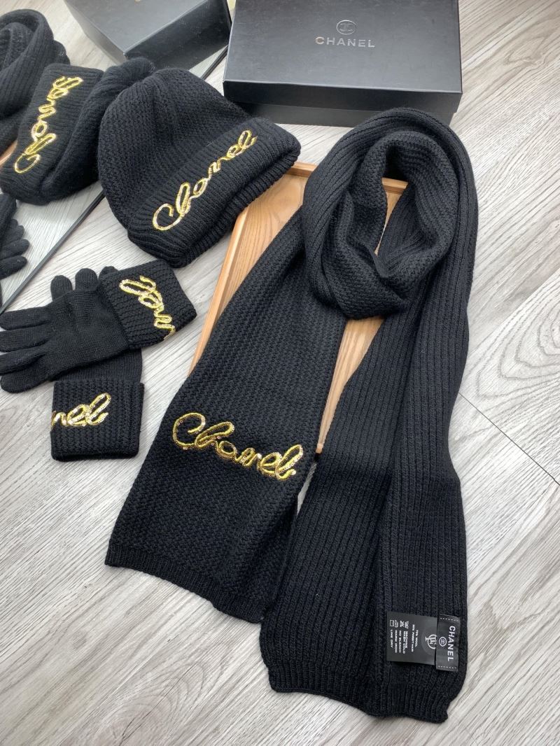 Chanel Caps Scarfs